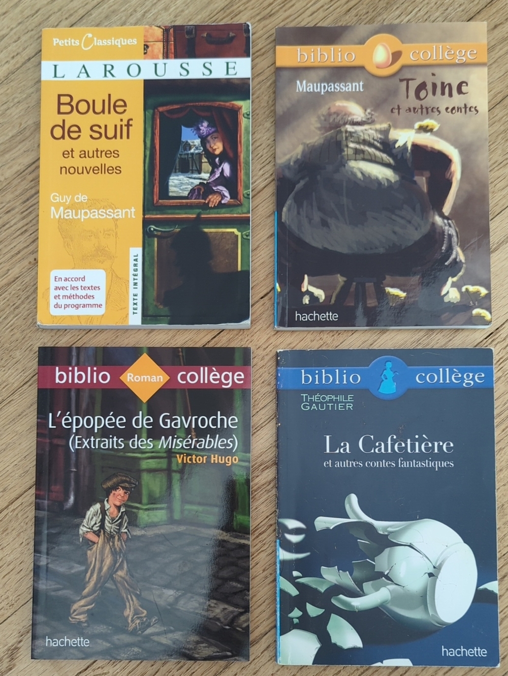 4 French Book Bundle